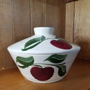 Vintage Watt Pottery Ovenware 601 Casserole Dish with Lid